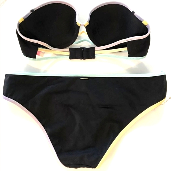 Victoria’s Secret 32C Strapless Bikini Top and medium bottoms - Picture 2 of 3